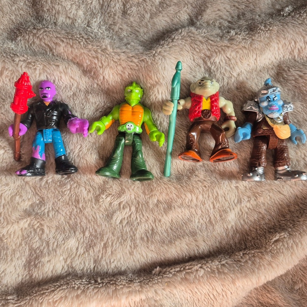 Fisher-Price Imaginext Action Figure Lot of 4 Fantasy Villains Monsters Heroes